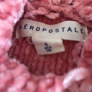 aeropostale pink knit top